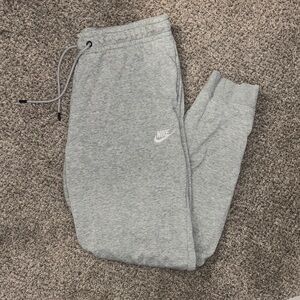 Nike Womens Light Gray Joggers